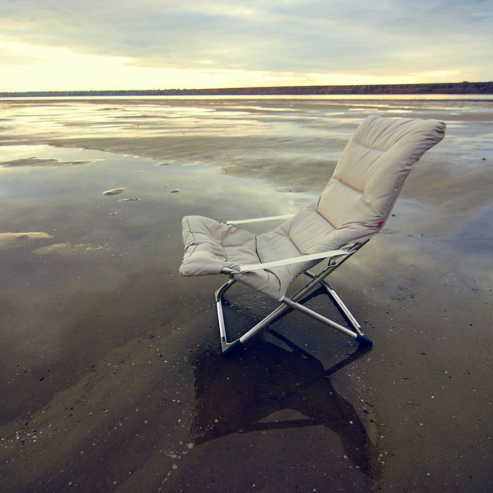 Fiesta soft Sonnenliege grau olefin