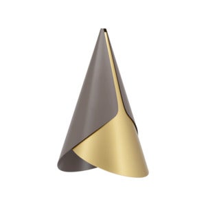 Cornet Lampenschirm Umber/Brass