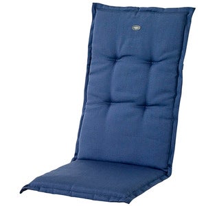 Canyon 6 cm Recliner Kissen strukturiert dralon Blau