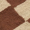 Waschbarer Teppich Mara Rust