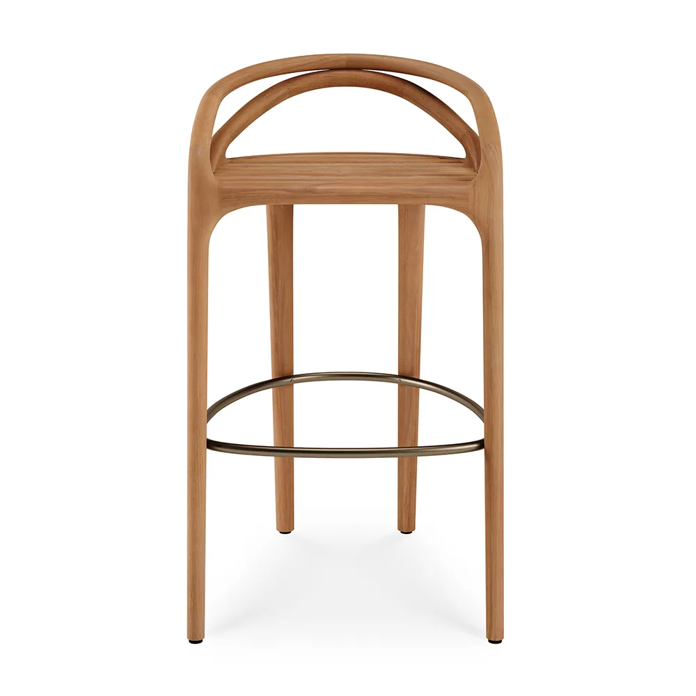 Aleta Barhocker teak