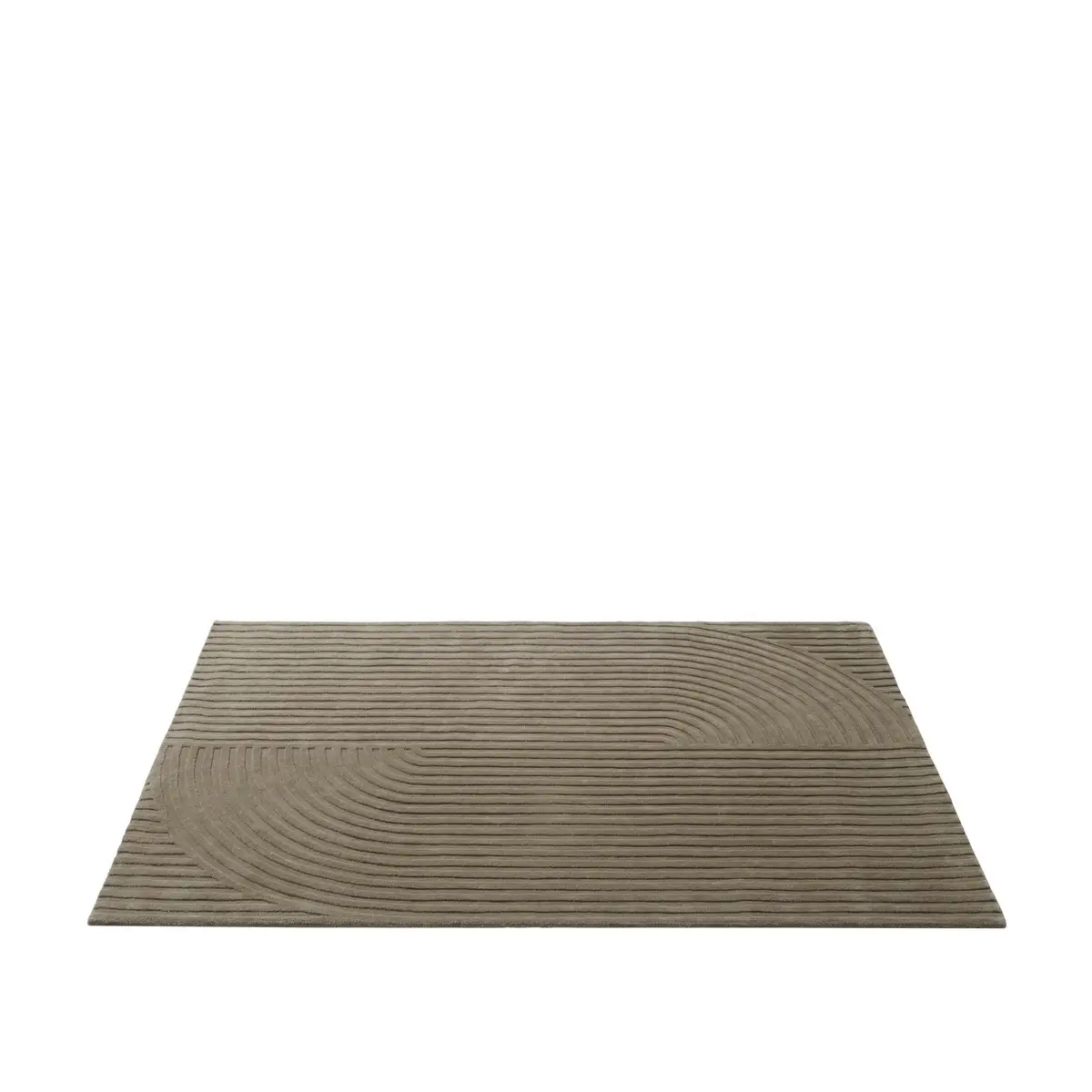 Relevo Teppich Quattro – 170 x 240 cm – Taupe