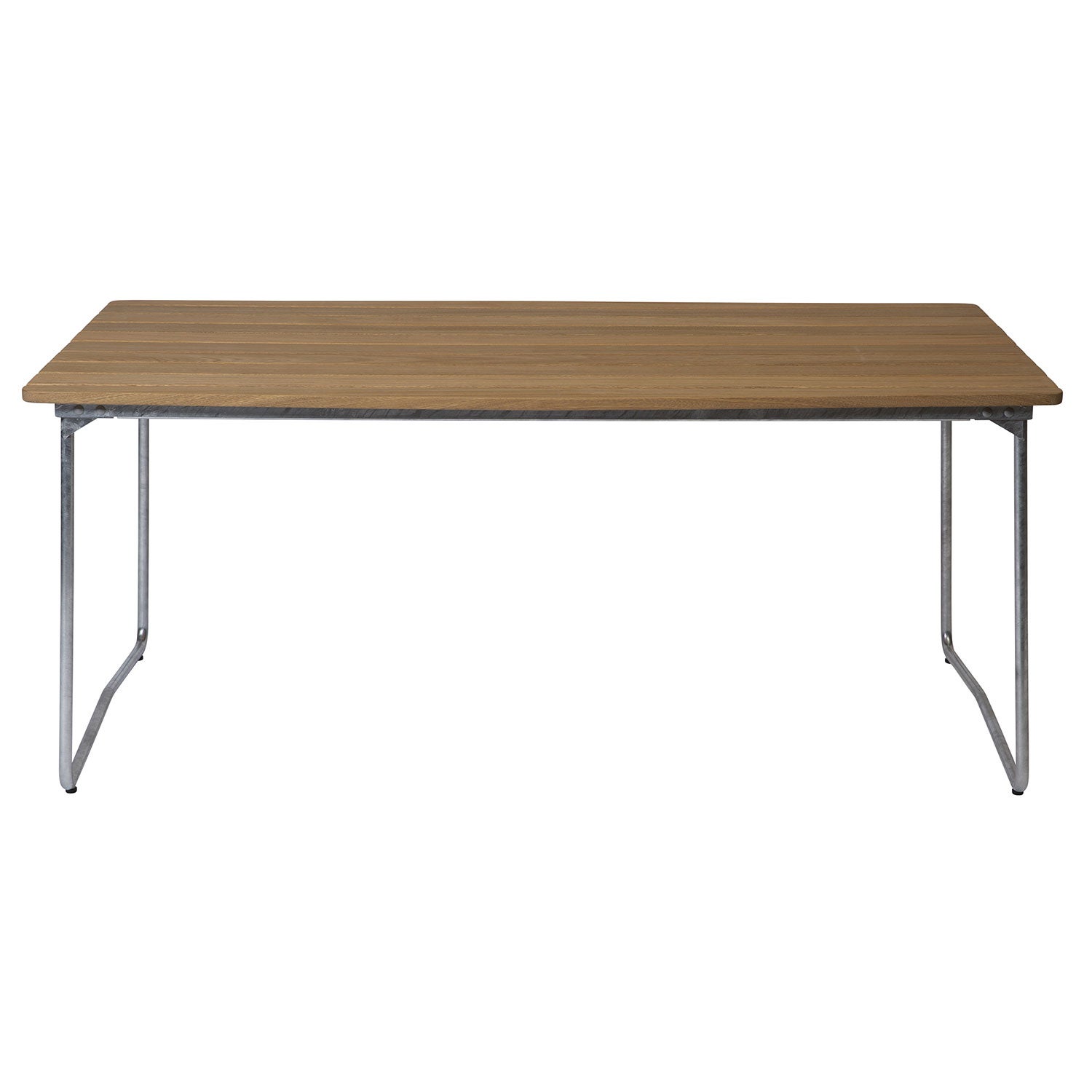 Tabelle B31 170 Eiche geölt / feuerverzinkter Rahmen