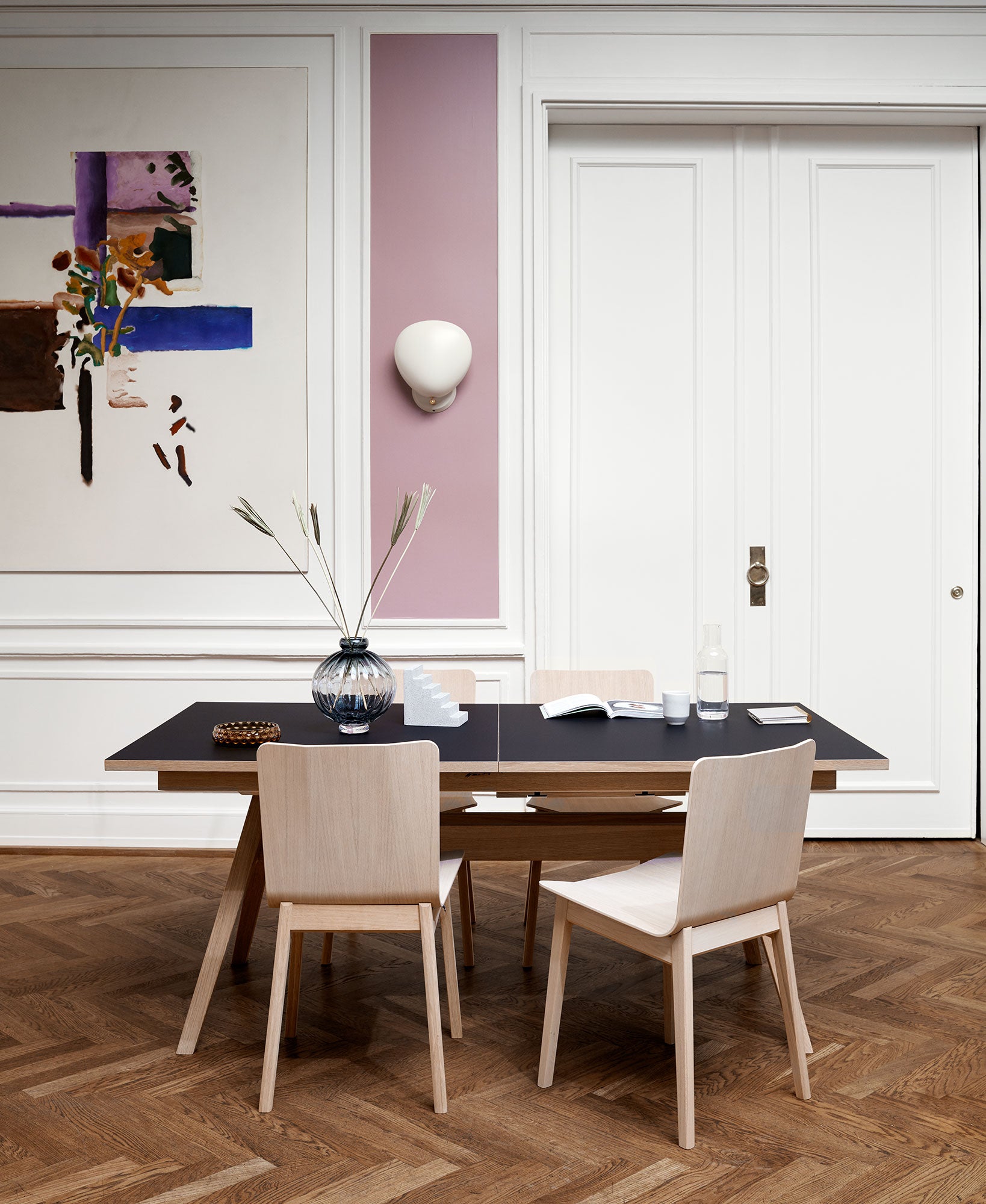 Sm11 Tisch Eiche Weißöl 183-275X100X74Cm 