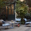 Linear Steel Sessel Grey