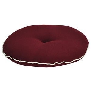 Vienna Sitzkissen rund 37 cm Bordeaux