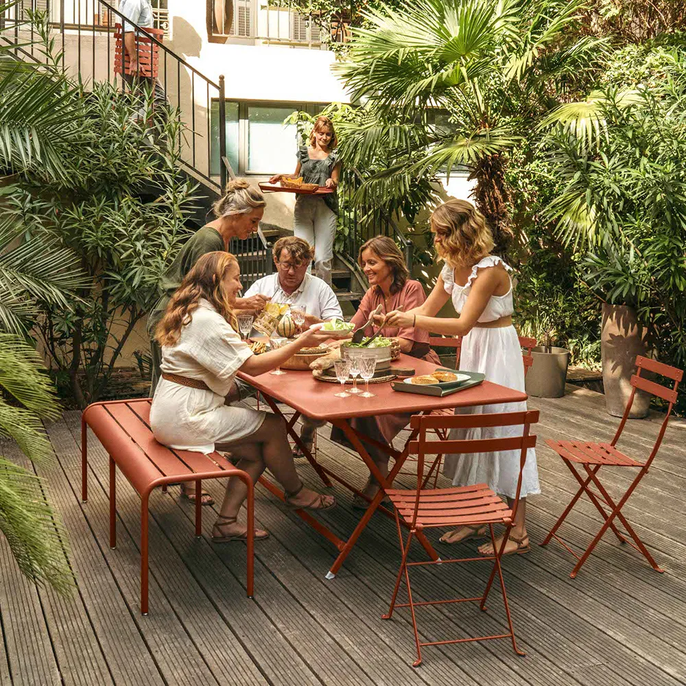 Bistro tisch 117 x 77 cm Red Ochre