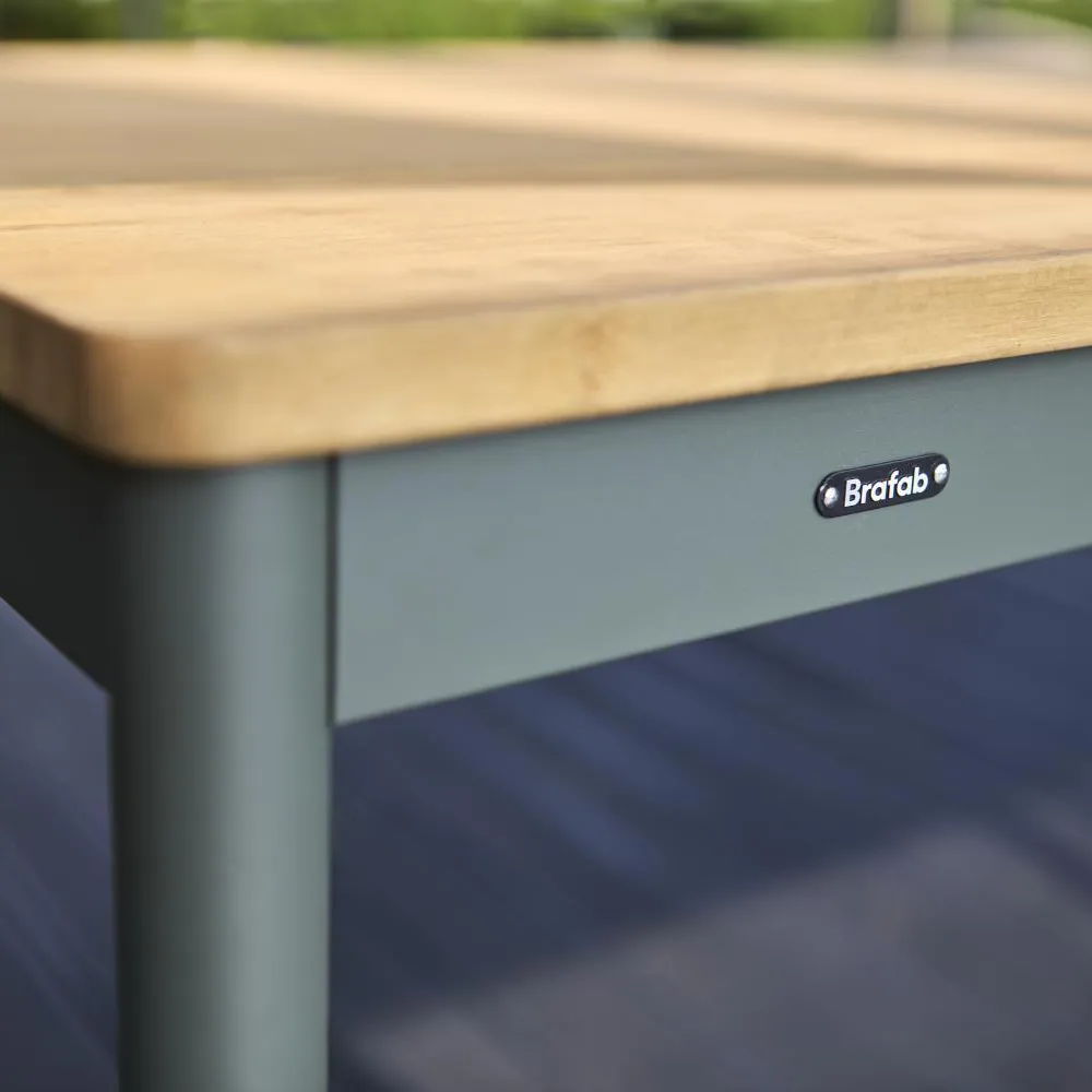 Nox Bistro esstisch 70x125 cm Bambu/Nordic Green