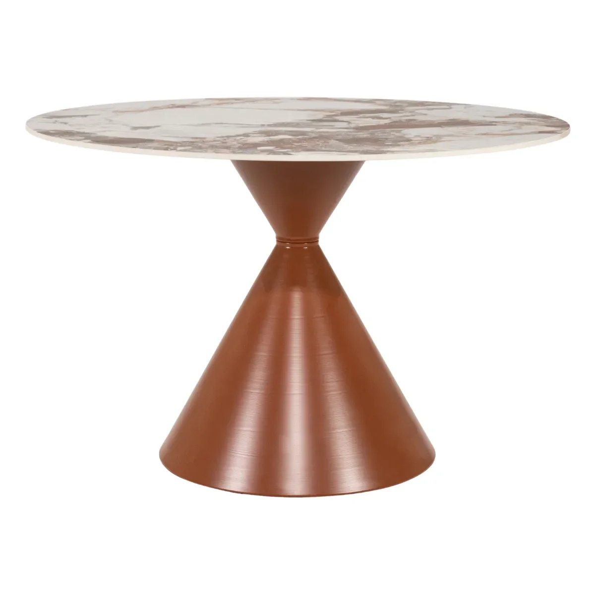 Roka Esstisch 120x120x77 cm braun