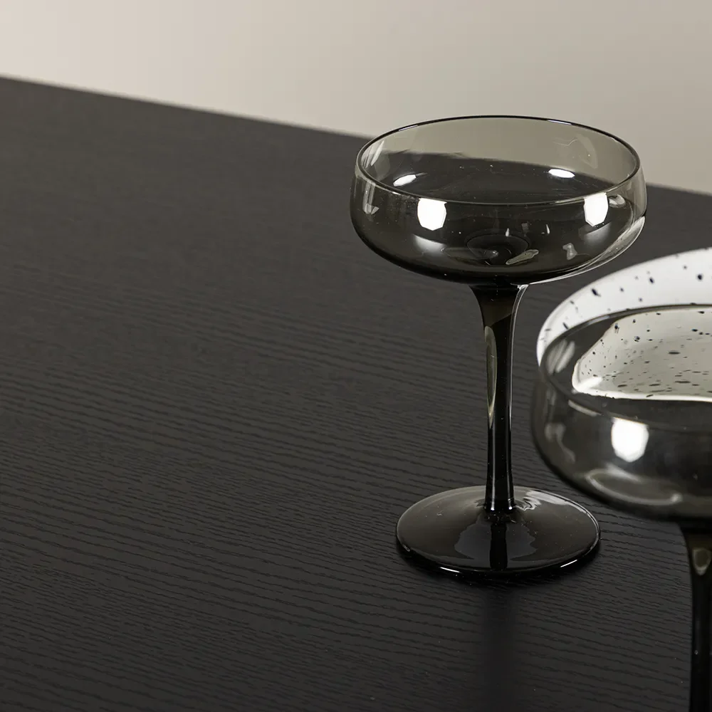 Olivia Esstisch 100x210 cm Schwarz