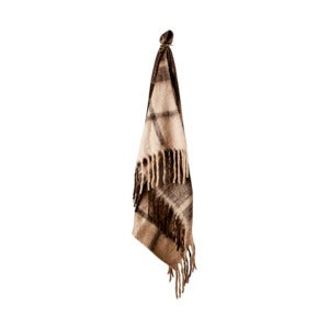 FRASSE Plaid braun/beige/grau