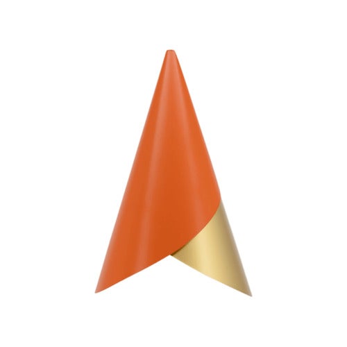 Cornet Lampenschirm Nuance Orange/Brass