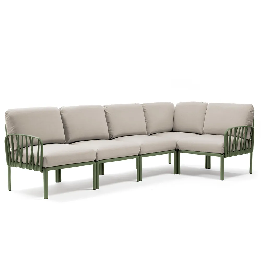 Komodo 5 Ecksofa Agave - Tech Panama