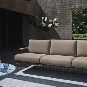 Settle 3-Sitzer Sofa Ribbed Weave 5/Taupe 