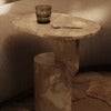 Beistelltisch aus Marmor Insert