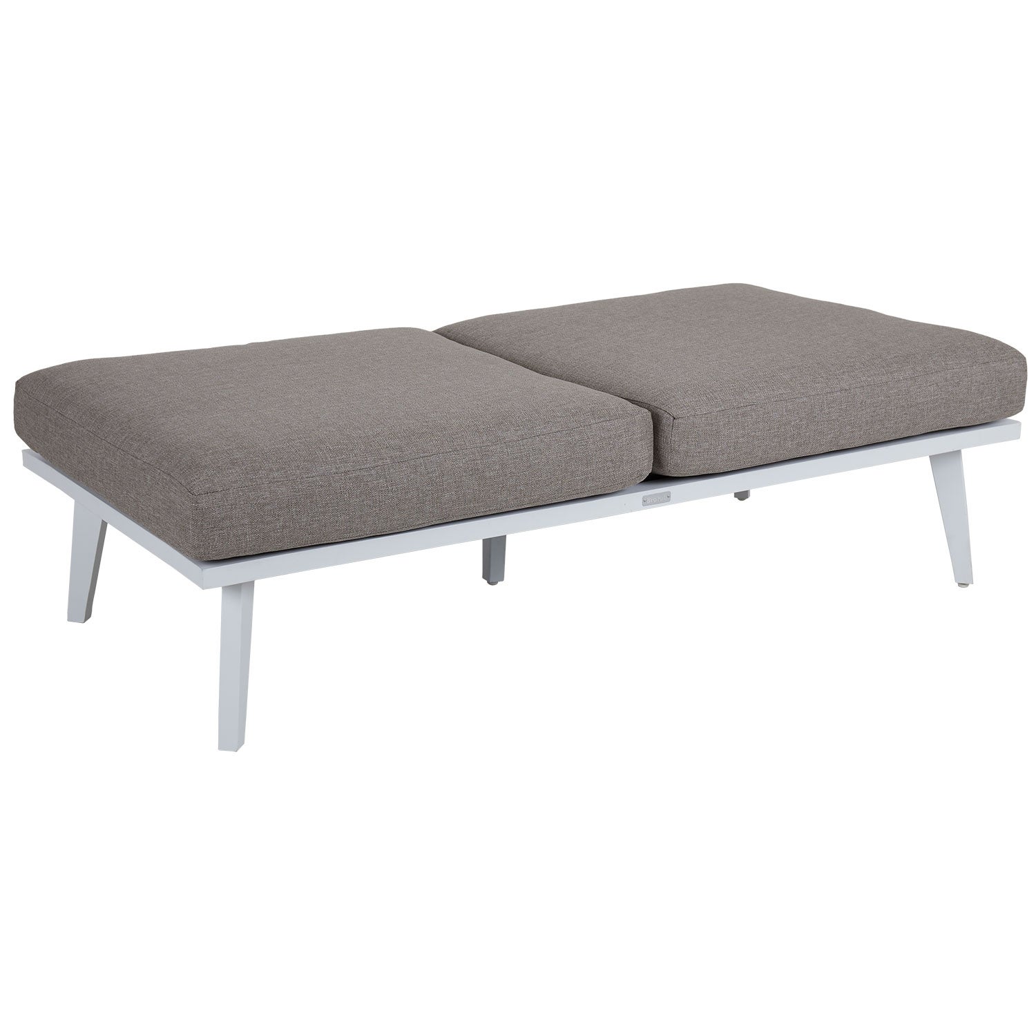 Brafab, Villac 2-Sitzer-Modul Weiß/beige