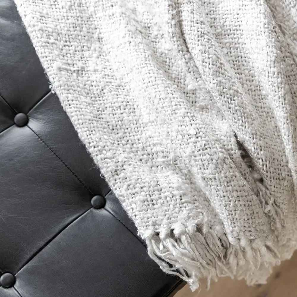 Kariert Massimo weiß