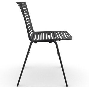 Zebra Esszimmerstuhl Schwarz