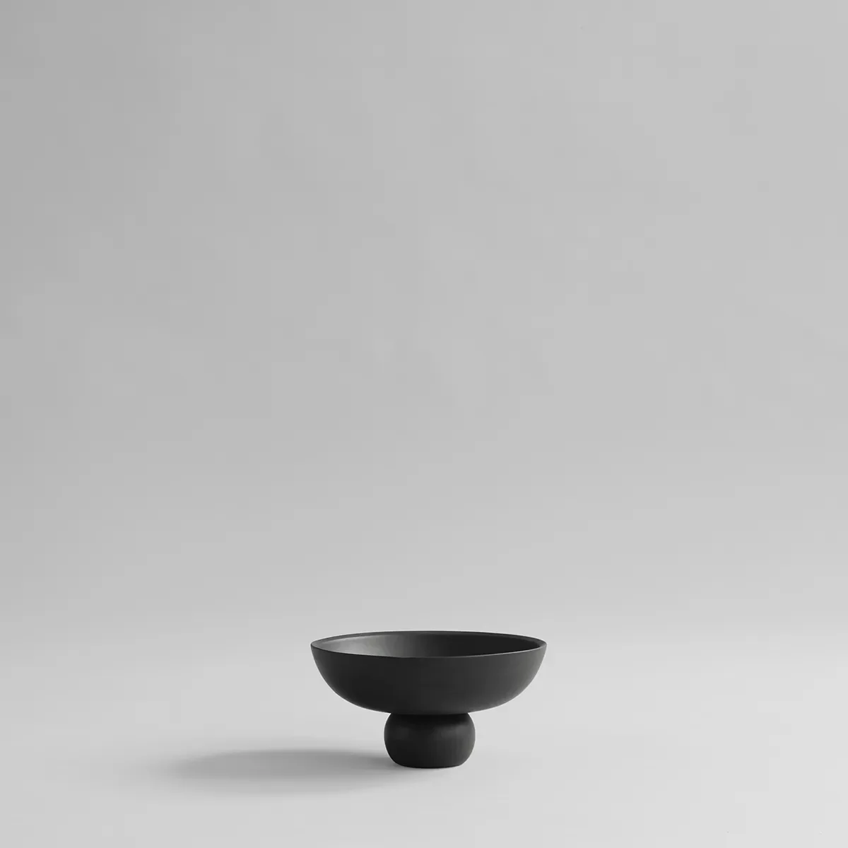 Handbemalte Dekoschale Baburu Mini Black Ø 20 cm