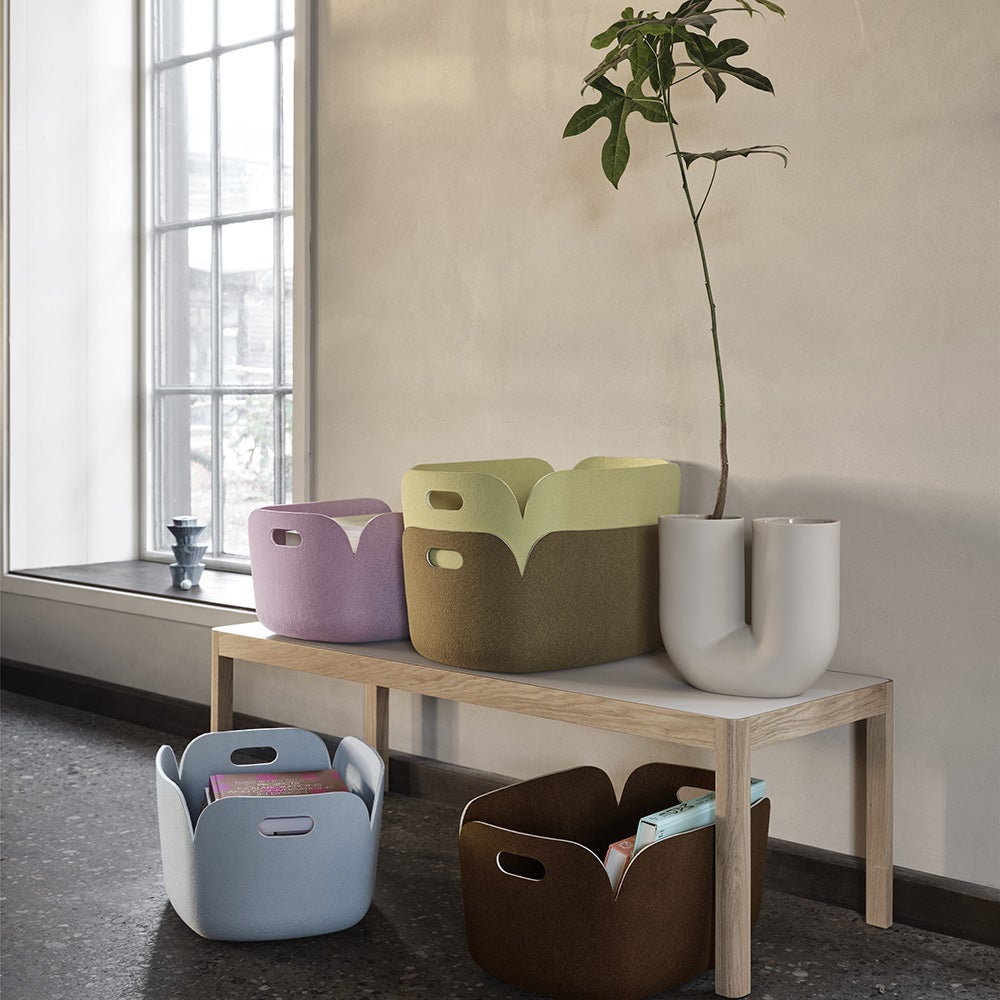 Restore Basket Aufbewahrungsbox 48 x 35 cm - Light Blue 