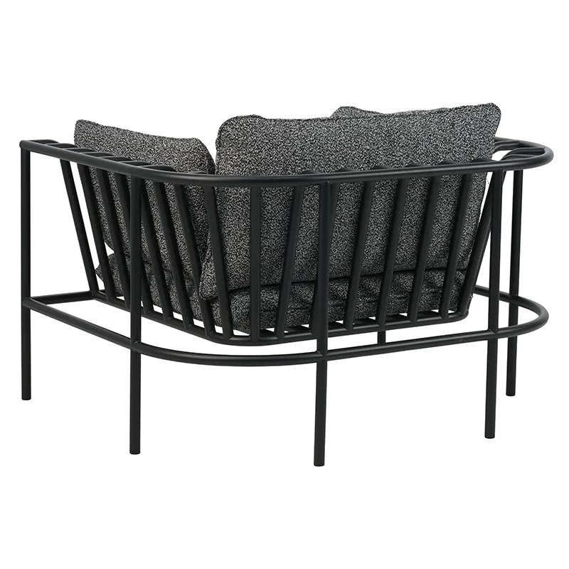 Collier sessel Schwarz / Teddy black