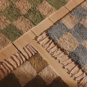 Waschbarer Teppich Mara Elm Green