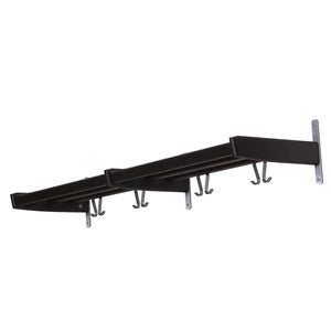 Meja Hutablage 115 cm Eiche schwarz gebeizt