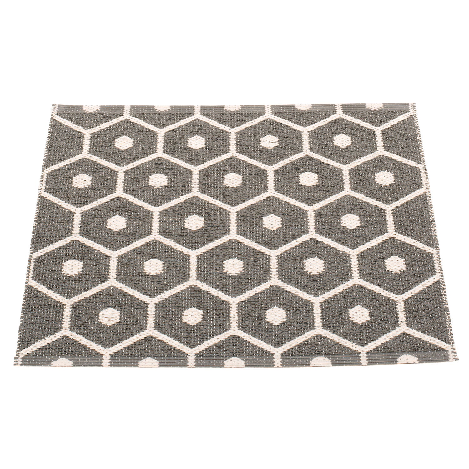 Honey Teppich 70x60 cm charcoal / vanilla