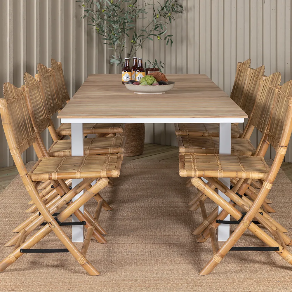 Cane Esszimmerstuhl Bamboo