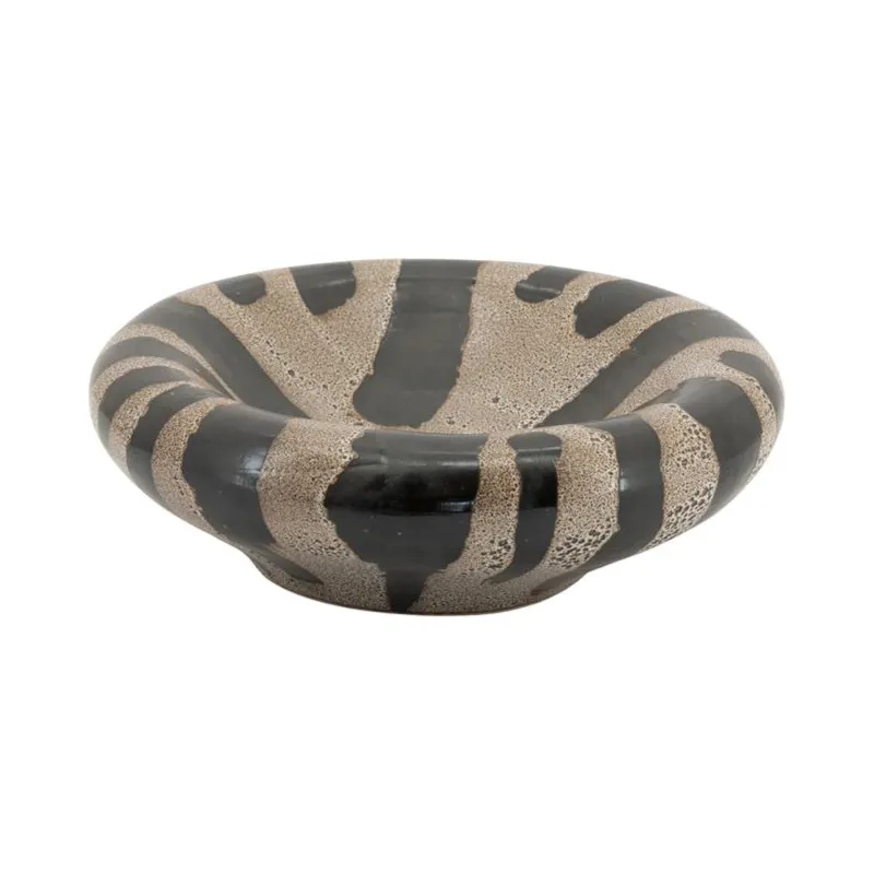 Zen small Schale 30x30x10,5 cm Steinzeug Multicolour
