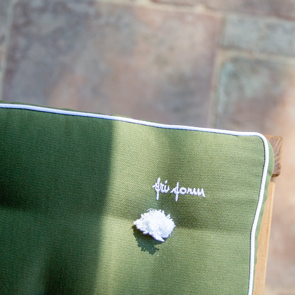 Kissen 55 X 55 cm Khaki Grün