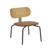 Curious Loungesessel Eiche/Schwarz Sugar Brown