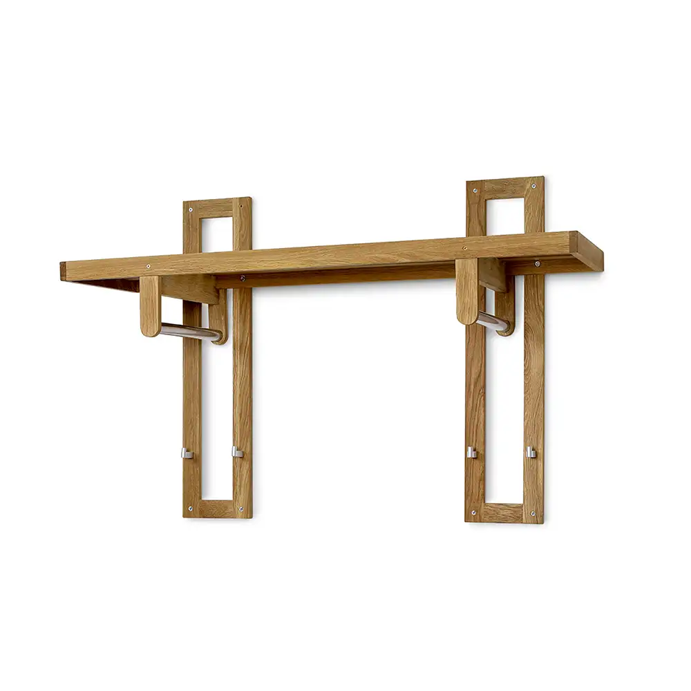 Zitti Wäscheständer doppelt geölte Eiche 