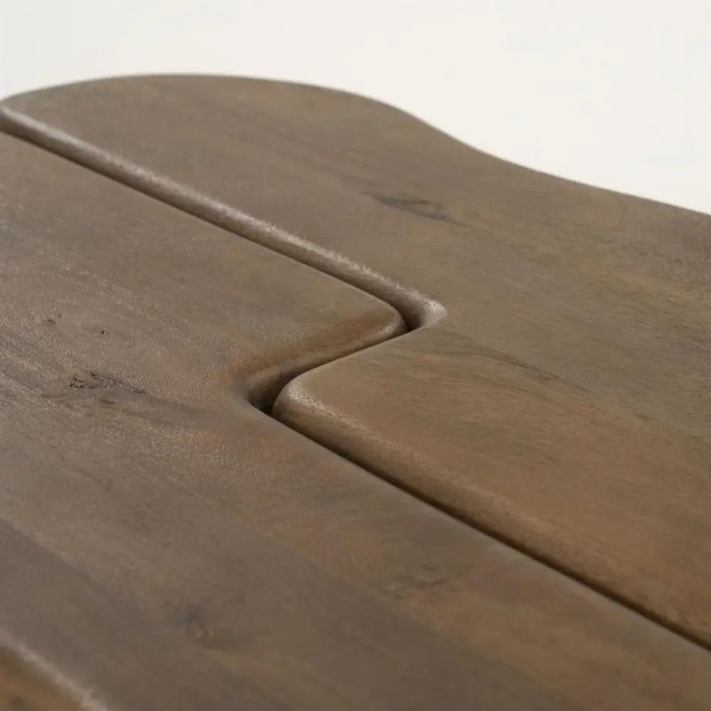 Yuo Couchtisch- light brown 100x80x30 cm