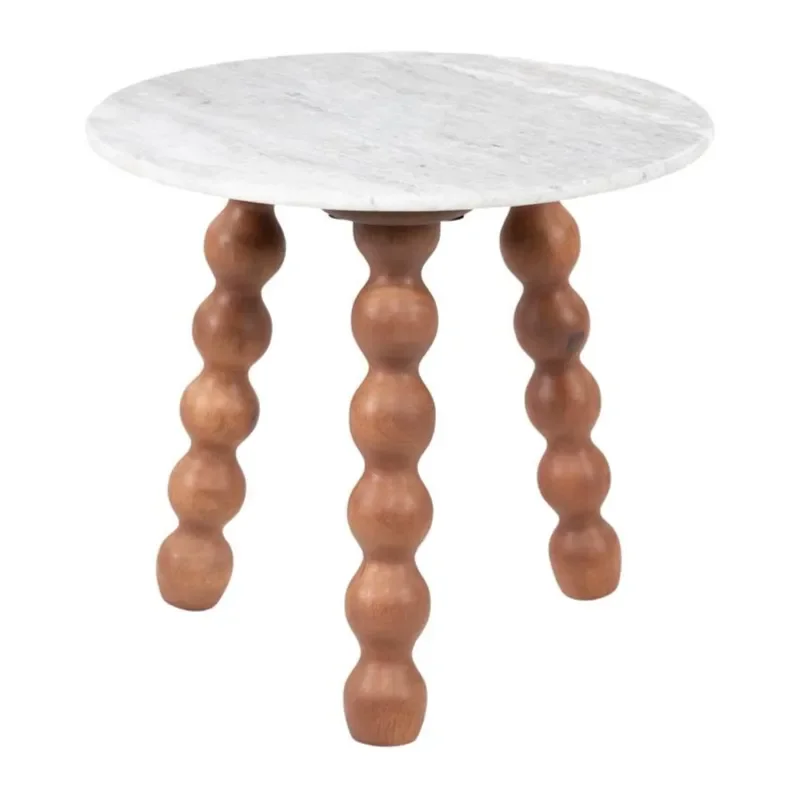Nelo Beistelltisch 50x50x46 cm braun