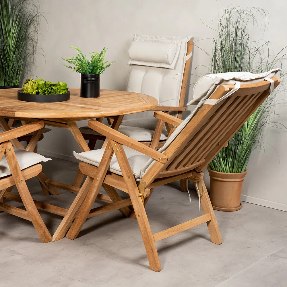 Kenya Positionierungsstuhl Teak