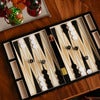 Backgammon Lackiert Black