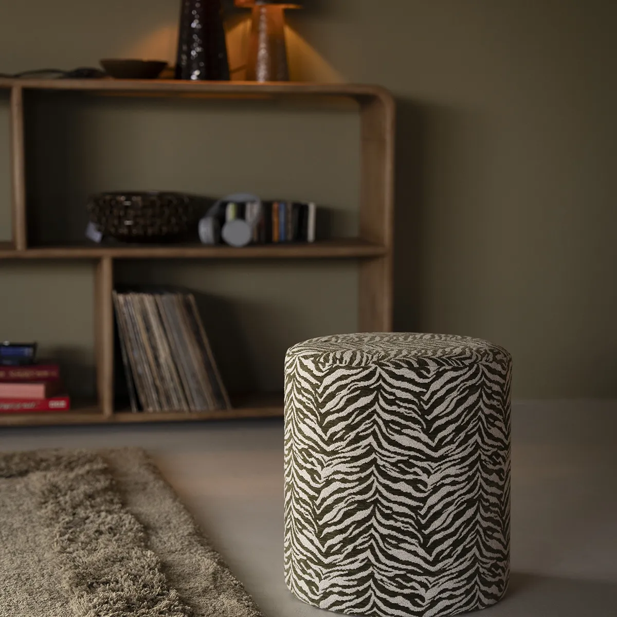 Hocker Tigra Green H42 cm