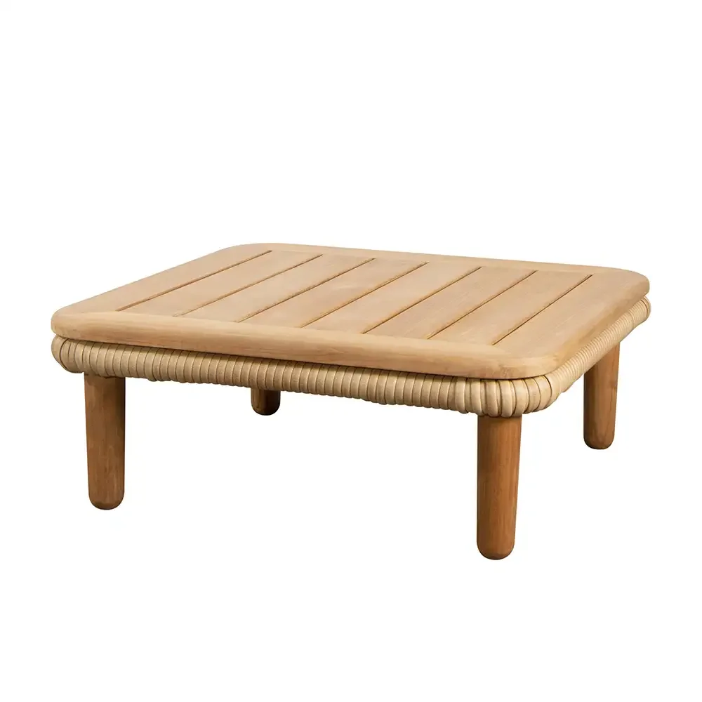 Arch Couchtisch aus Teakholz