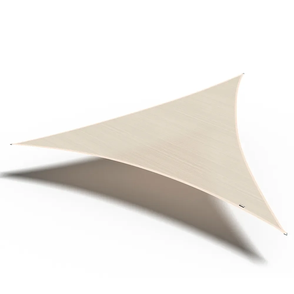 Platinum Sun & Shade, Coolfit Sonnensegel Dreieckig 500x500cm Ecru White