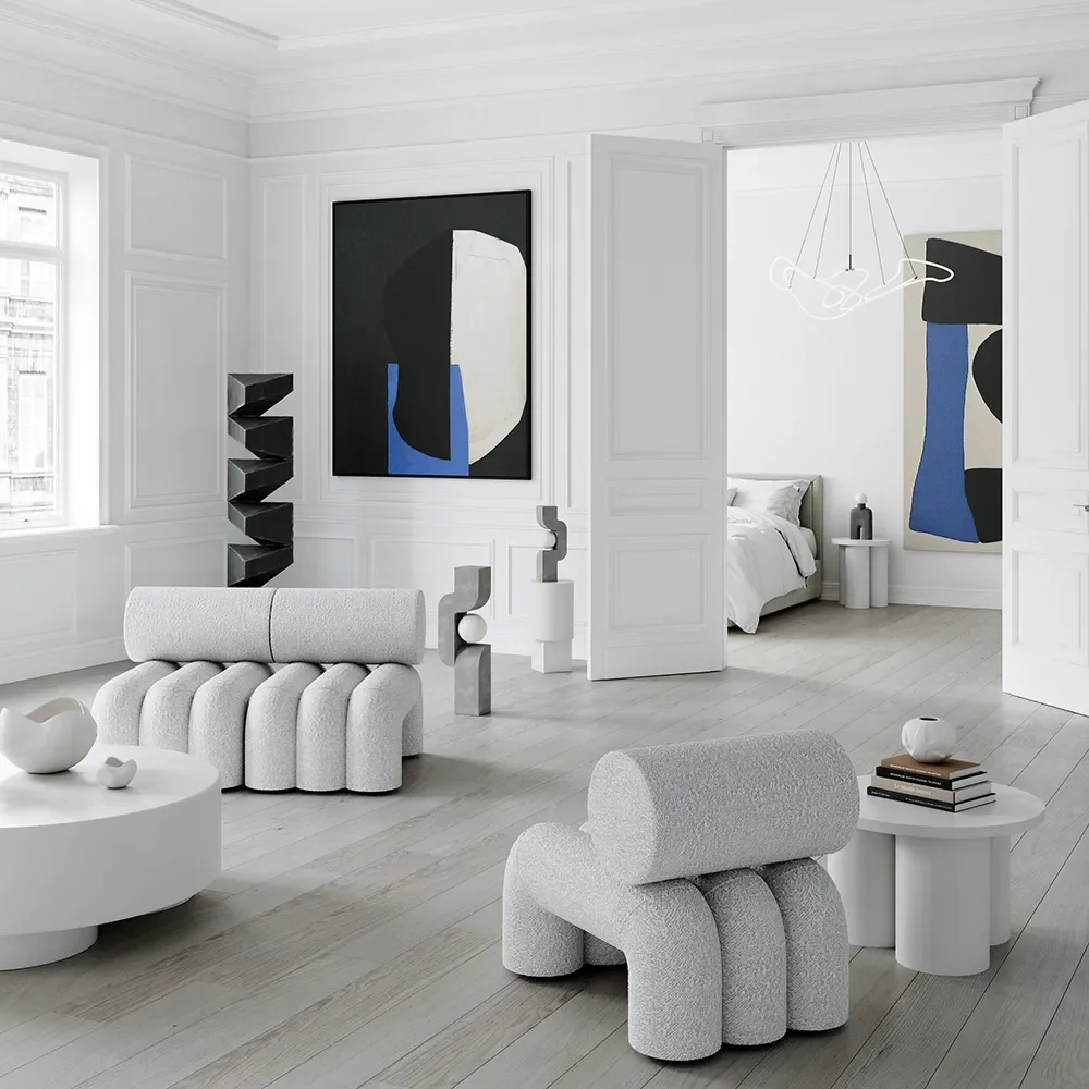 Biigfoot Couchtisch-Knockenweiß