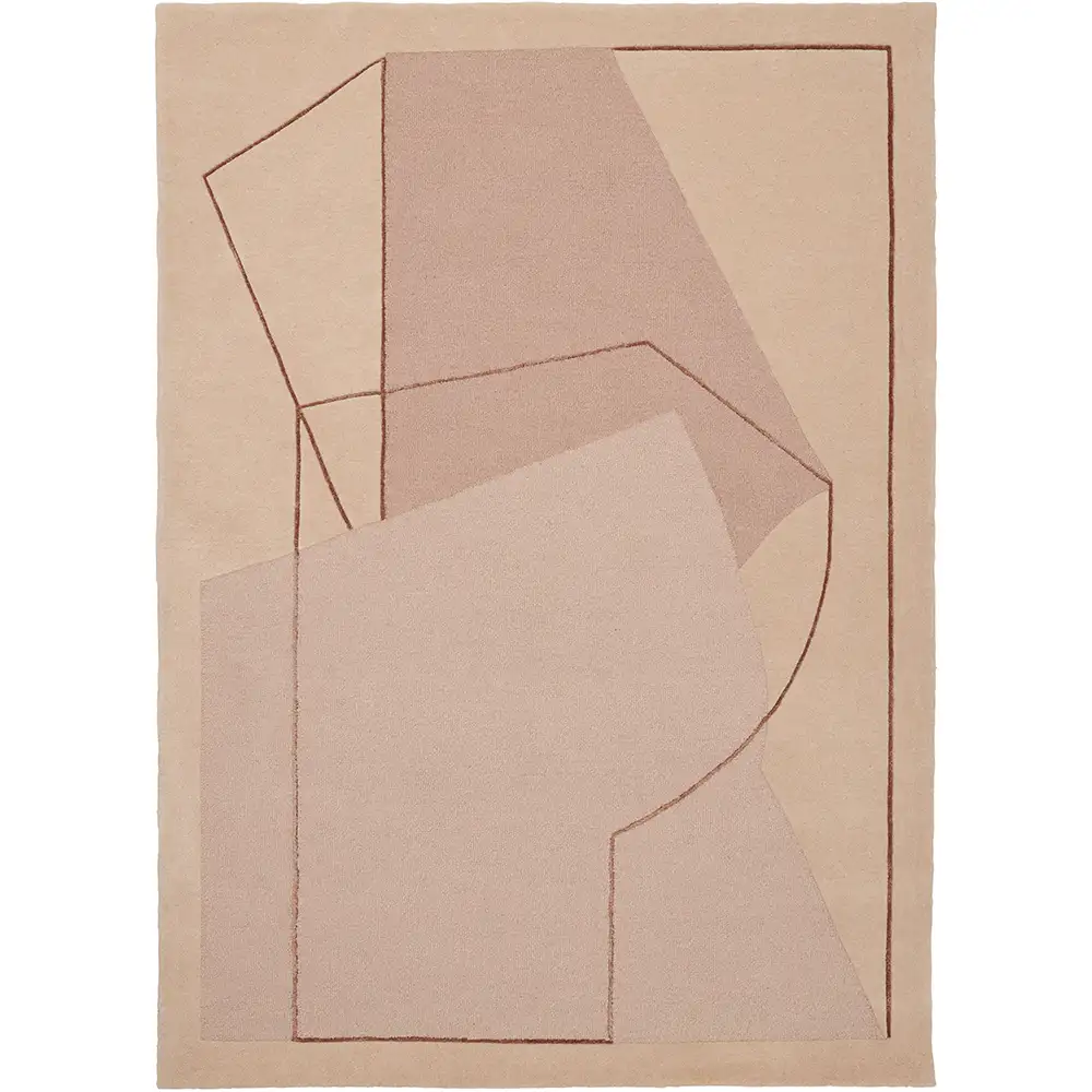 Furbo Rose 140x200 teppich 