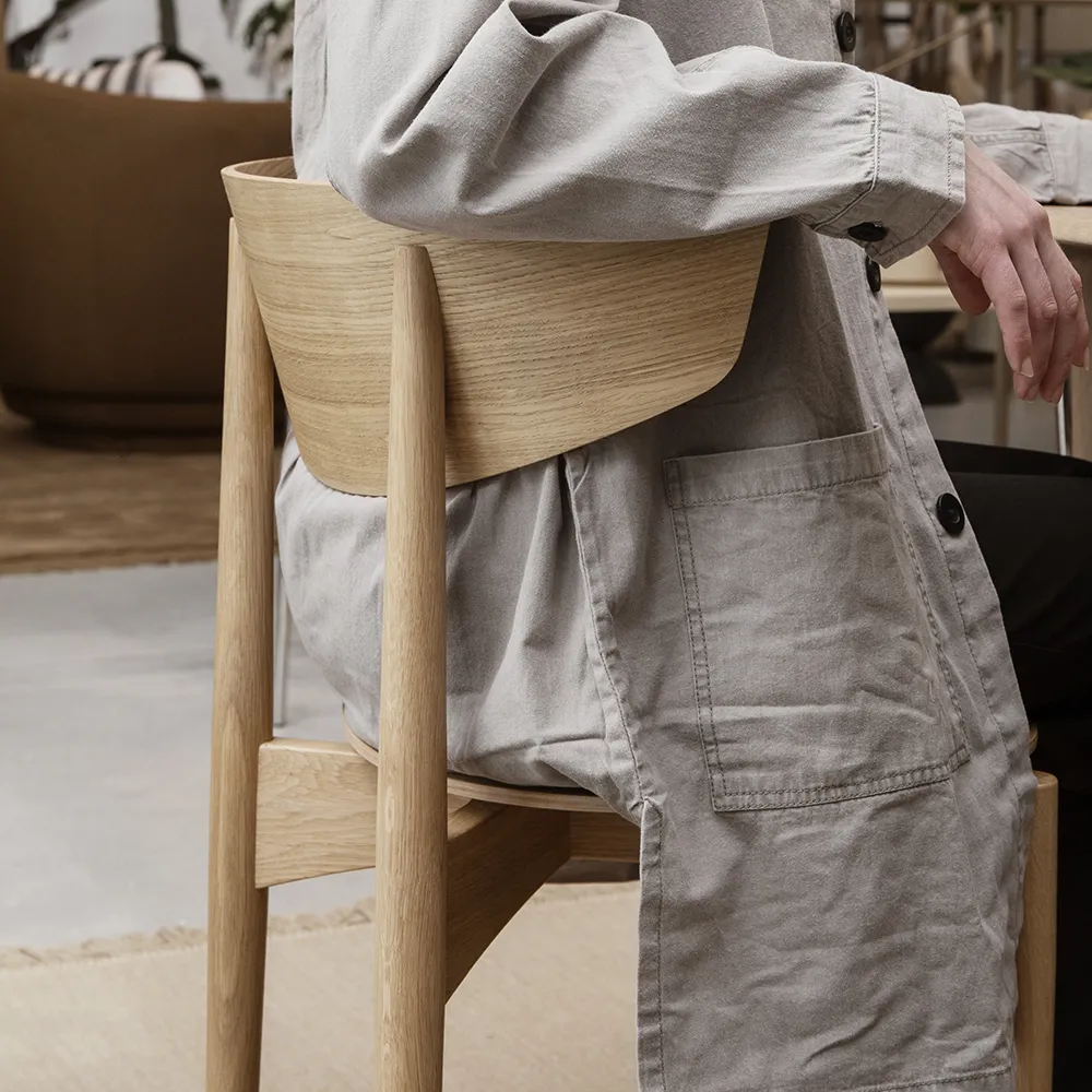 Herman Esszimmerstuhl Wood - White Oiled Beech