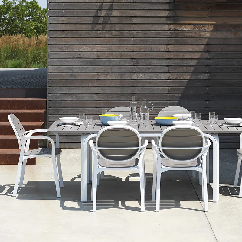 Palma Sessel Weiß - Tortora