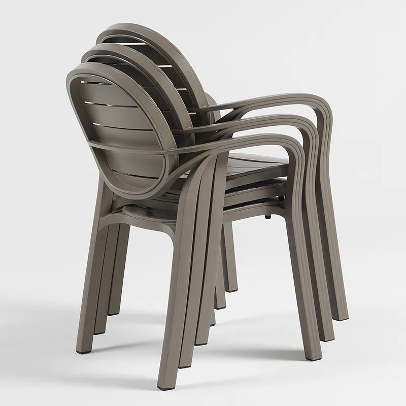 Palma Sessel Weiß - Tortora