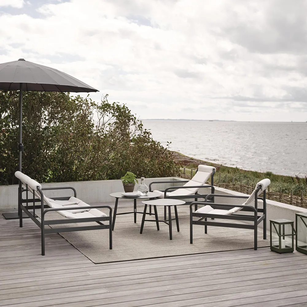 Sling Couchtisch 135x85 cm Anthrazit