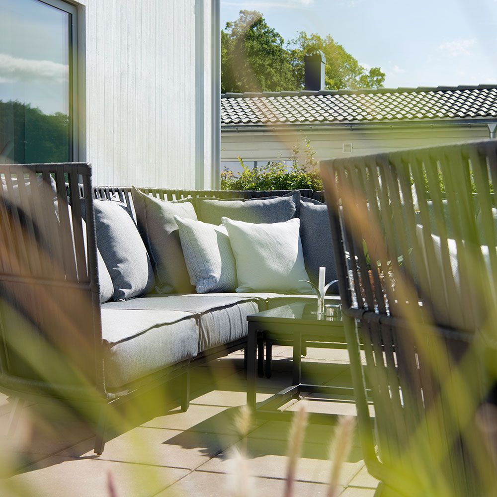 Jet Set Ecksofa mit Polstern 