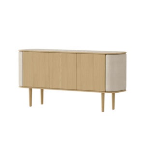 Treasures 3-türiger Schrank Eiche/White Sands