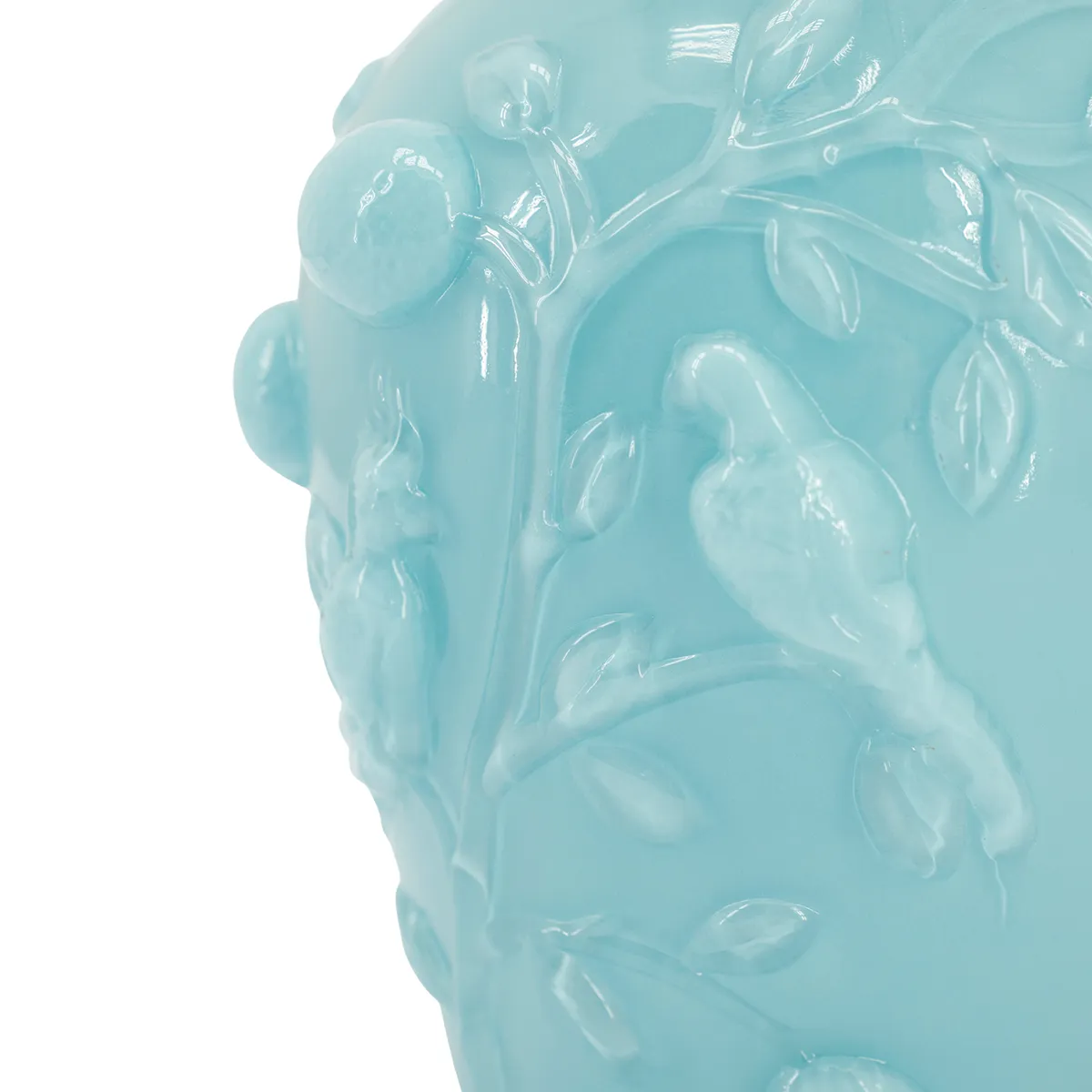 Mundgeblasene Vase Aru H22 cm Light Blue