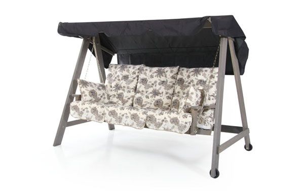 Kornhult Hängematte Kiefer grau